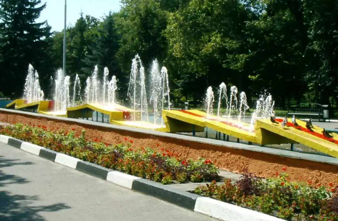 Фонтаны в парке Победы, Белгород