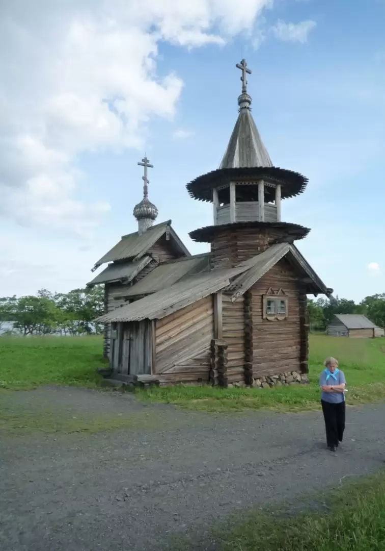 Часовня на острове Кижи