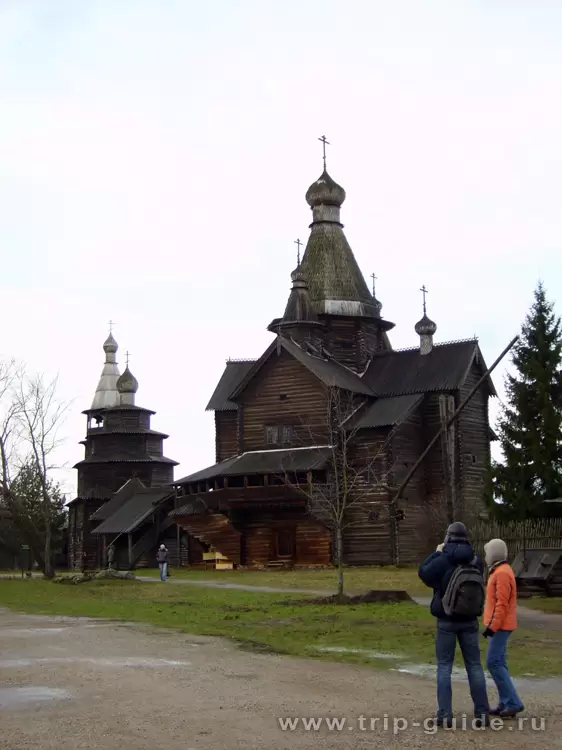 Церковь Рождества Богородицы из деревни Передки Боровичского района