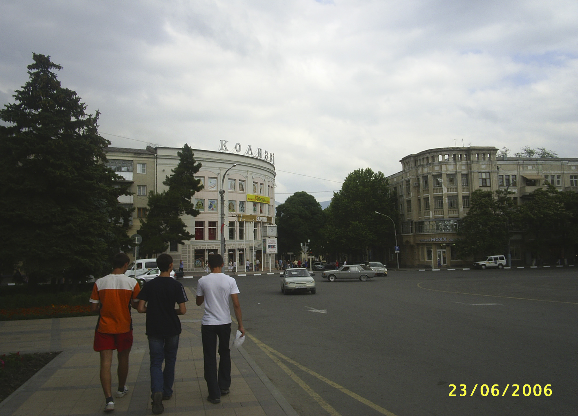 В центре города Новороссийска