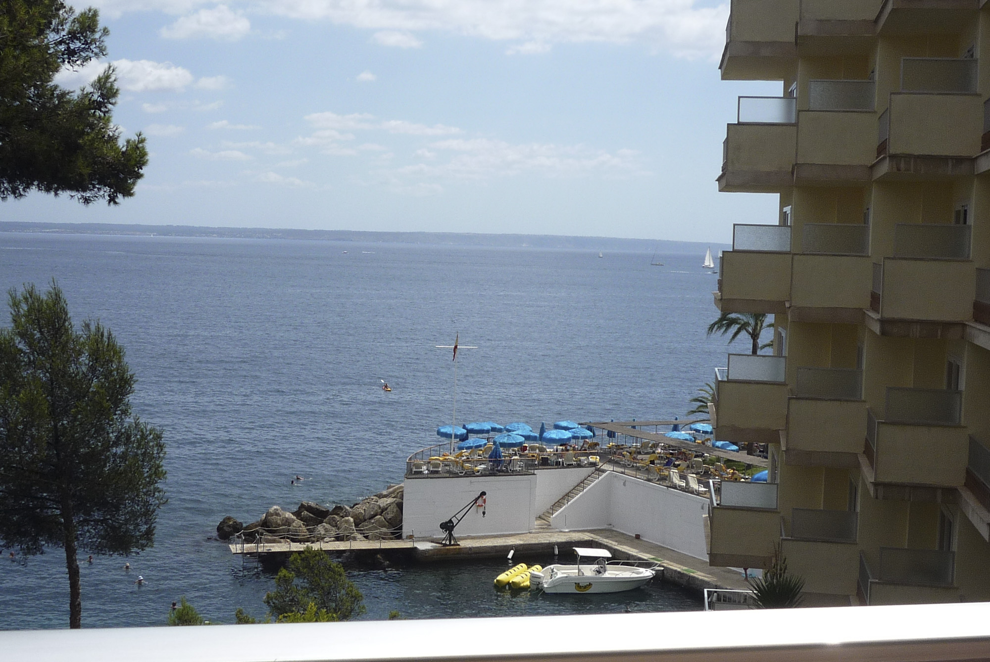 Illetas — отель Riu Palace Bonanza Playa вид с балкона