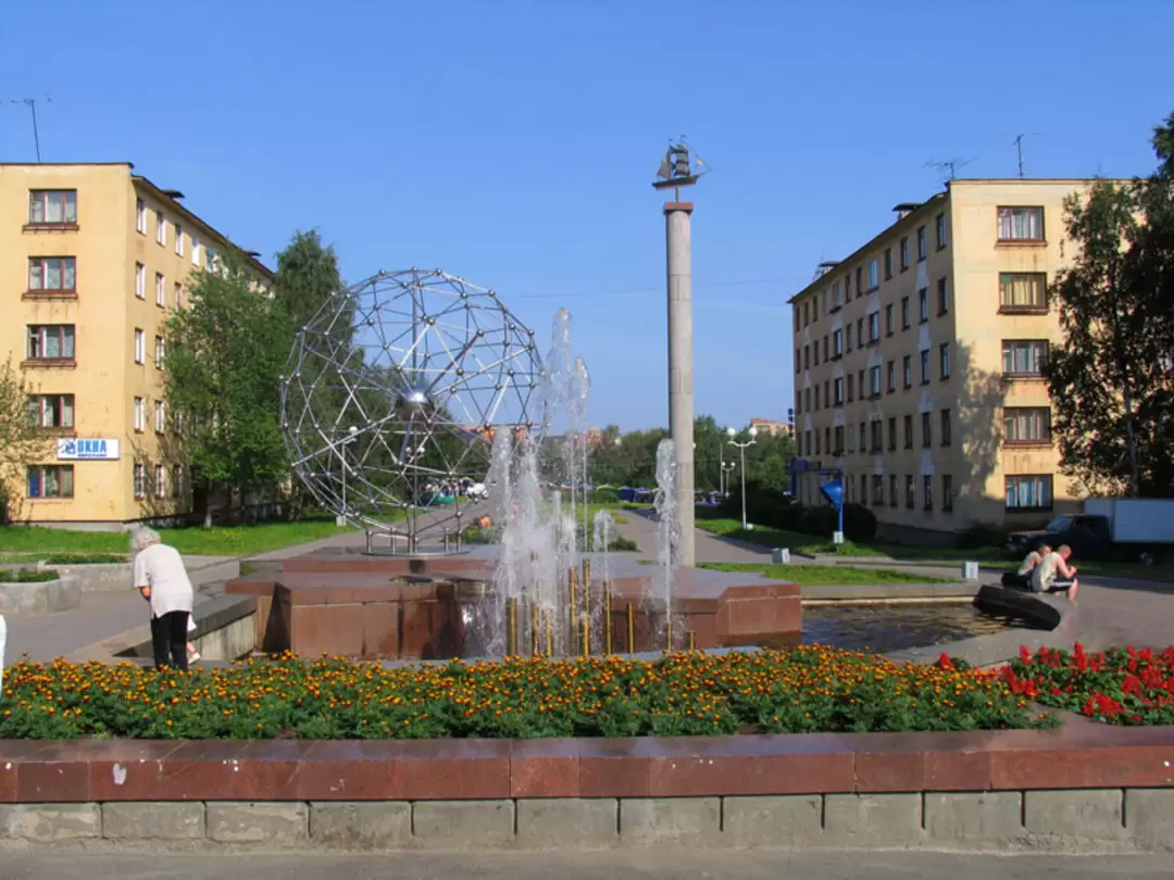 Фонтан в Петрозаводске