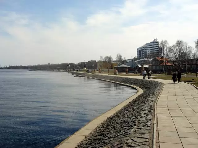 Набережная в Петрозаводске
