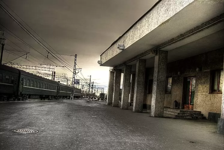 Вокзал в Петрозаводске