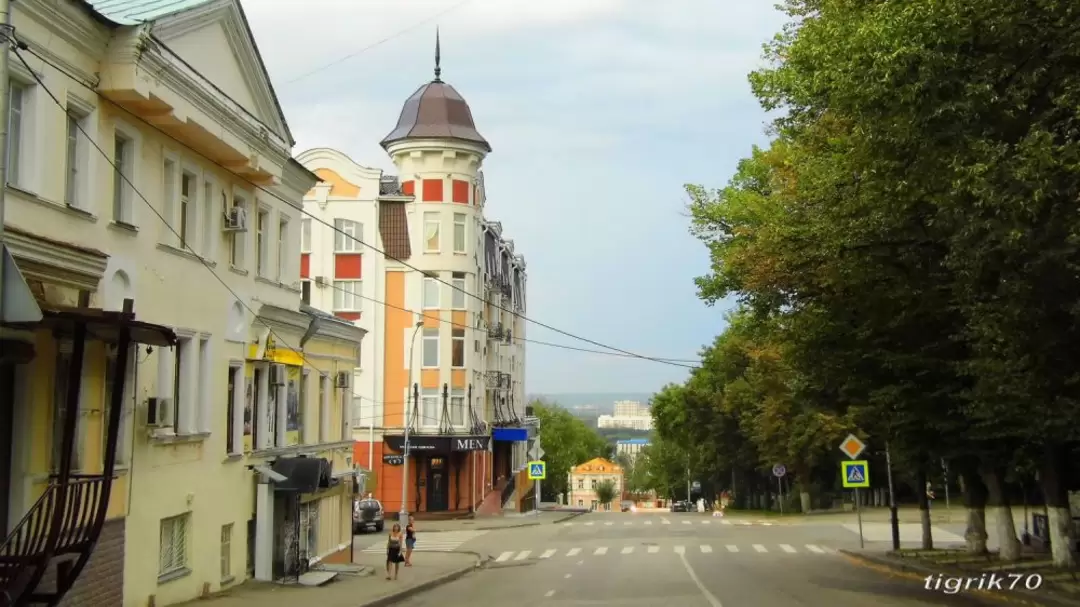 Пенза, перекрёсток улиц Карла Маркса и Московской