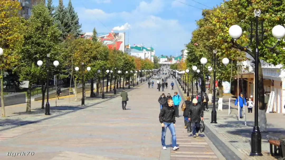Пенза, визитная карточка города — улица Московская