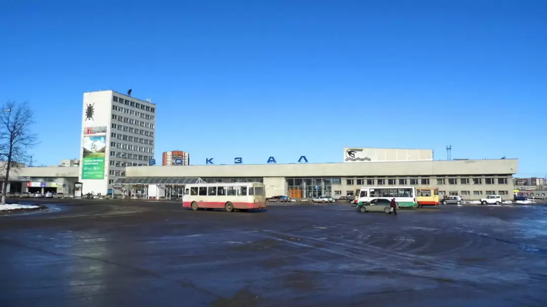 Пенза, центральный железнодорожный вокзал города Пенза-1