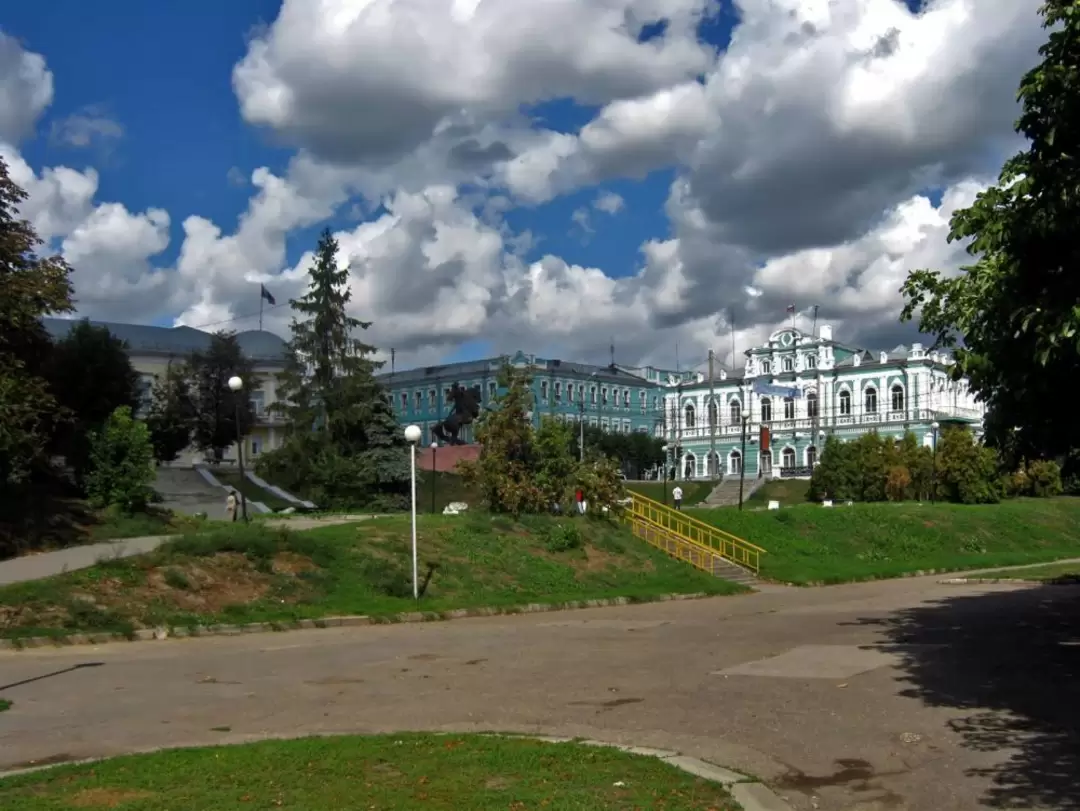 Лыбедский бульвар в Рязани