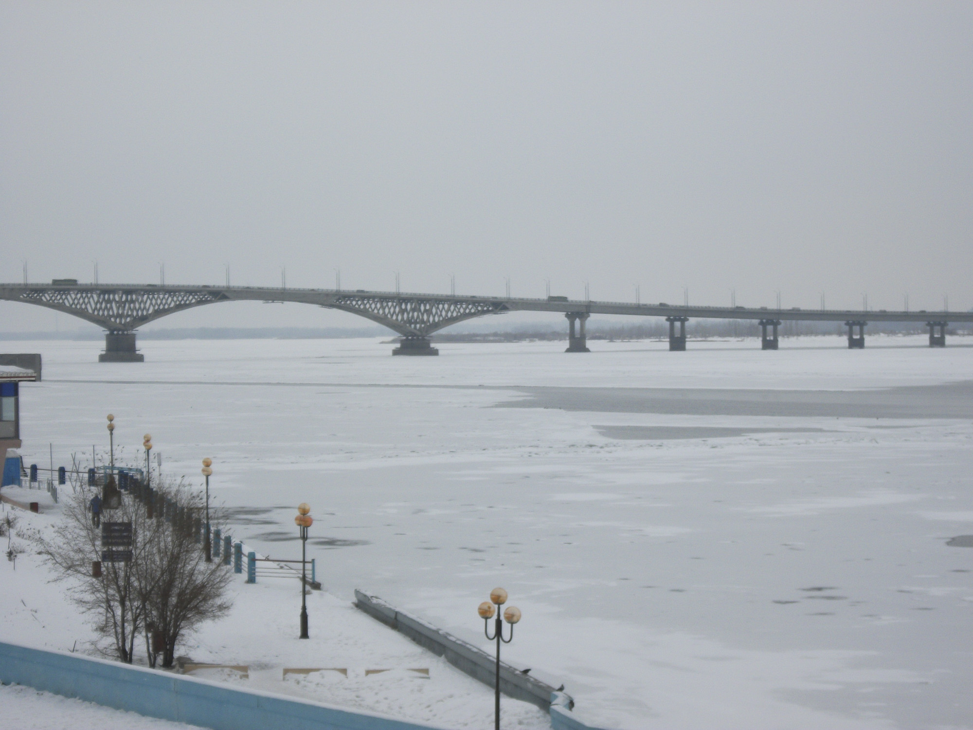 Саратов, зима на Волге