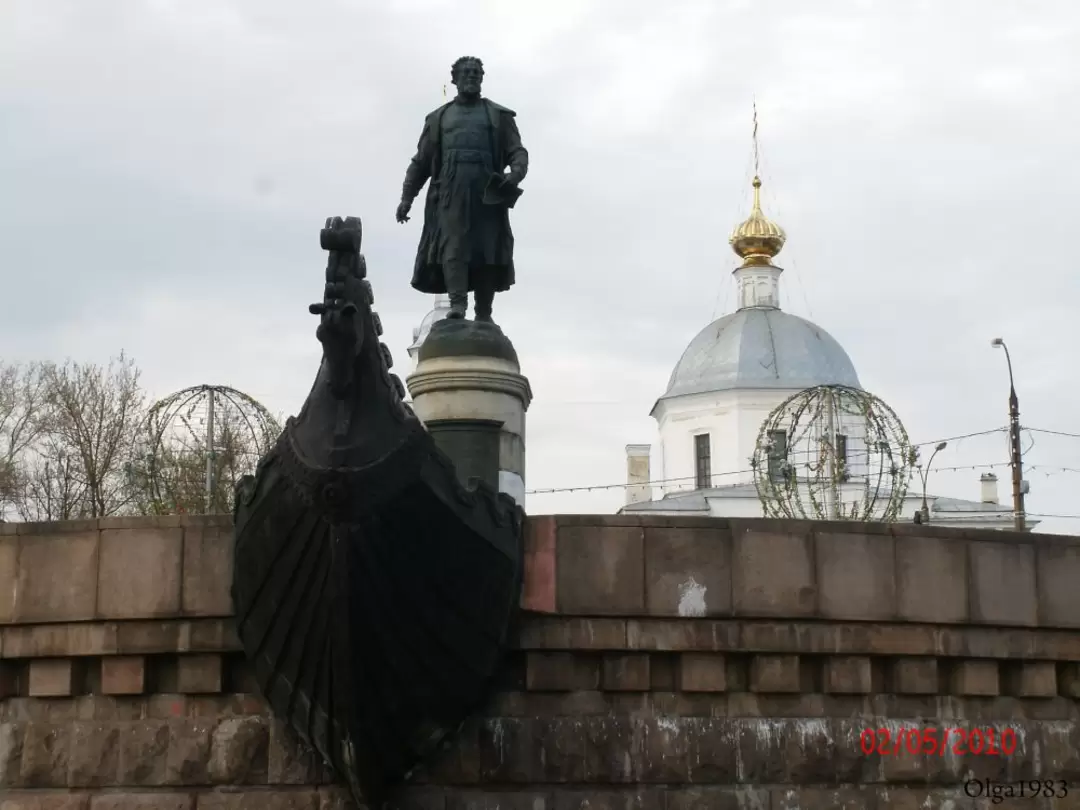 Тверь, памятник Афанасию Никитину