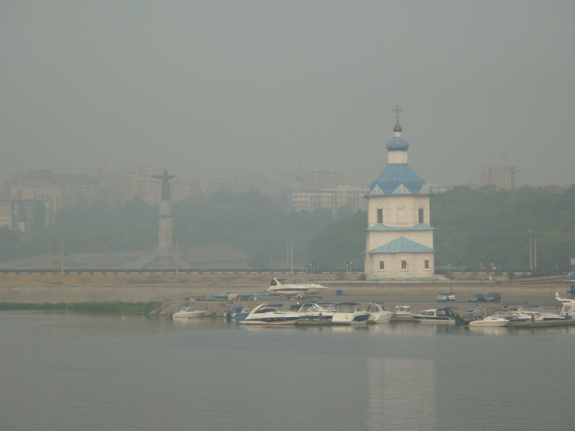 Чебоксары в дыму