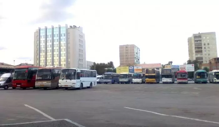 Южный автовокзал в Екатеринбурге