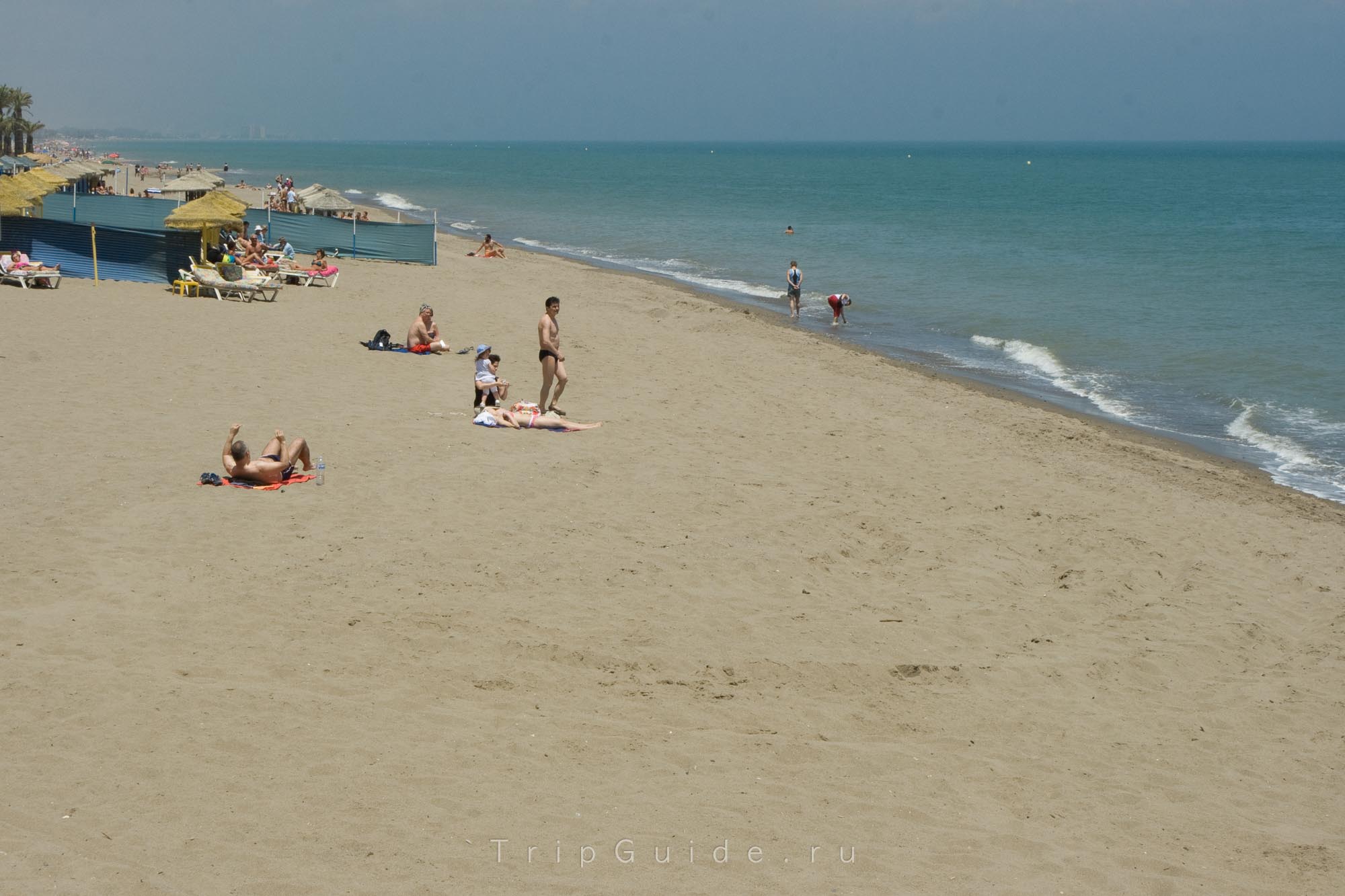 Пляж в Торремолиносе