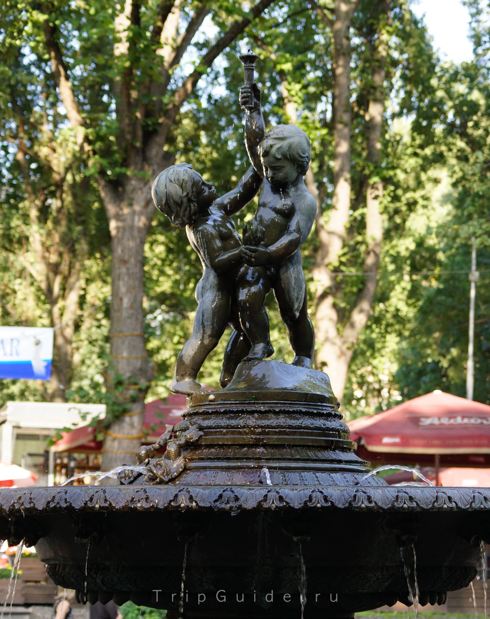 Верманский сад, фонтан