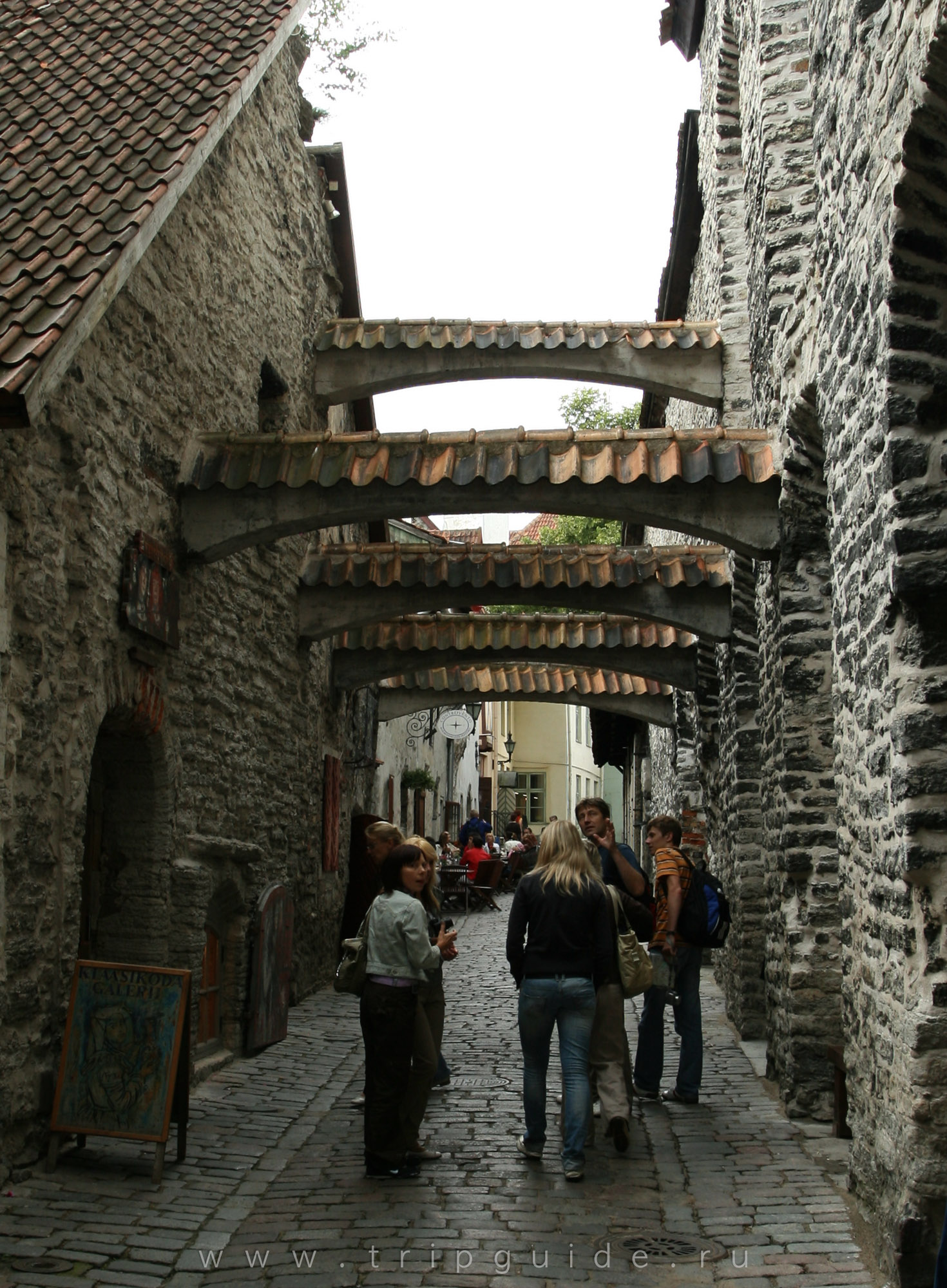 Переулок Катарины в Таллине
