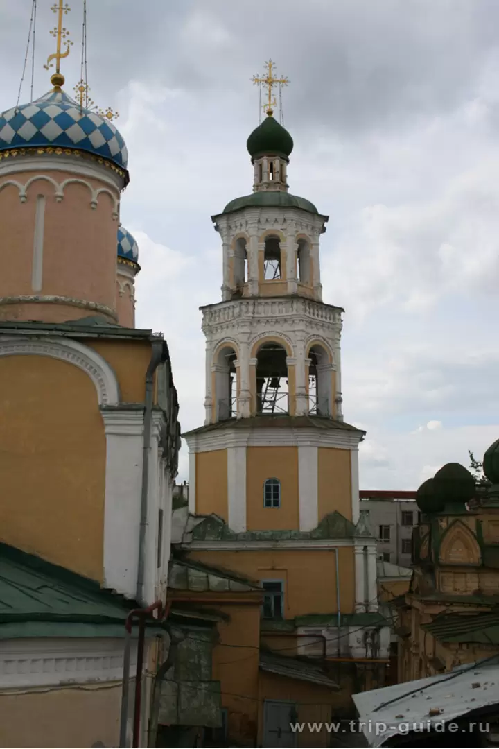 Колокольня Никольской церкви на улице Баумана