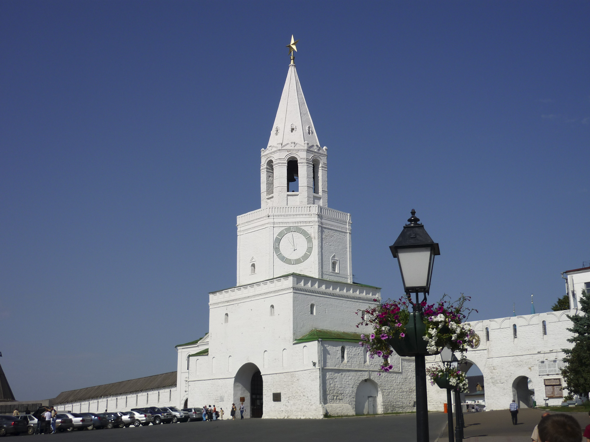 Спасская башня казанского кремля
