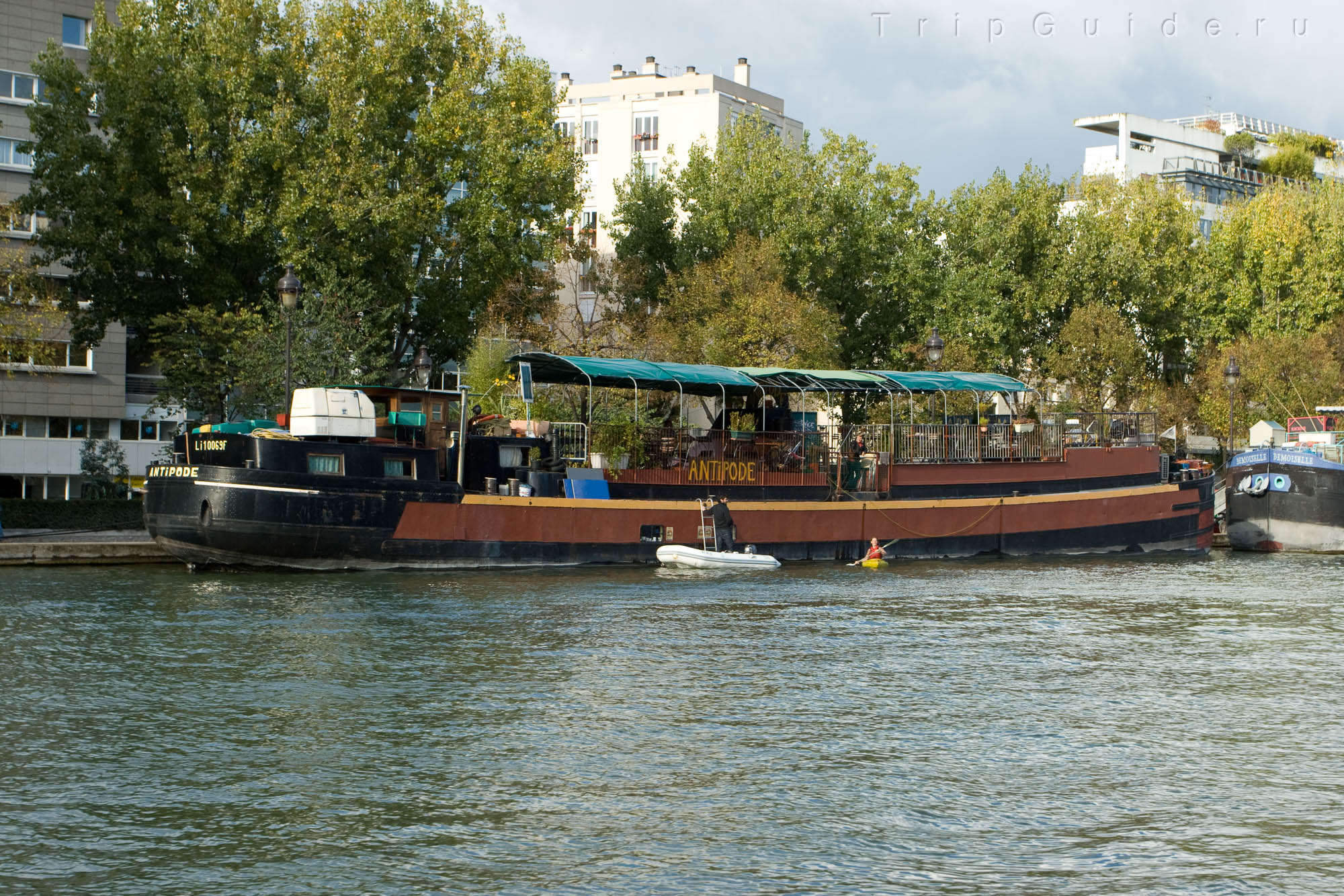 Канал Сен-Мартен в Париже, фото 53