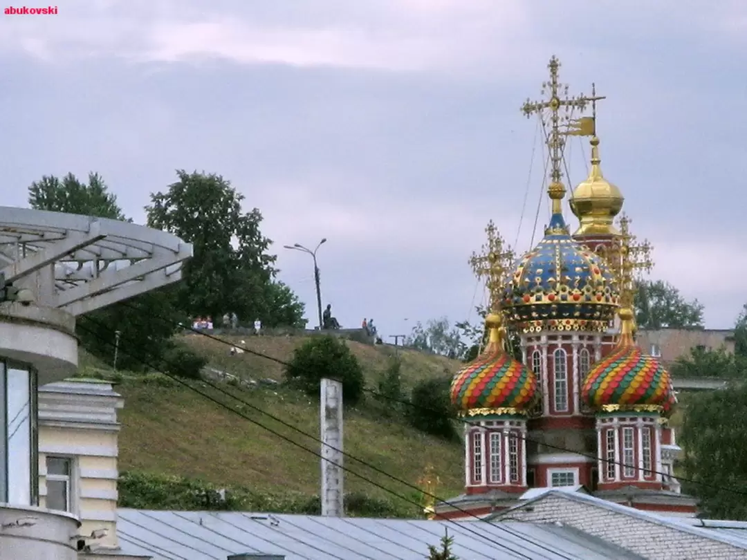 Рождественская (Строгановская) церковь в Нижнем Новгороде