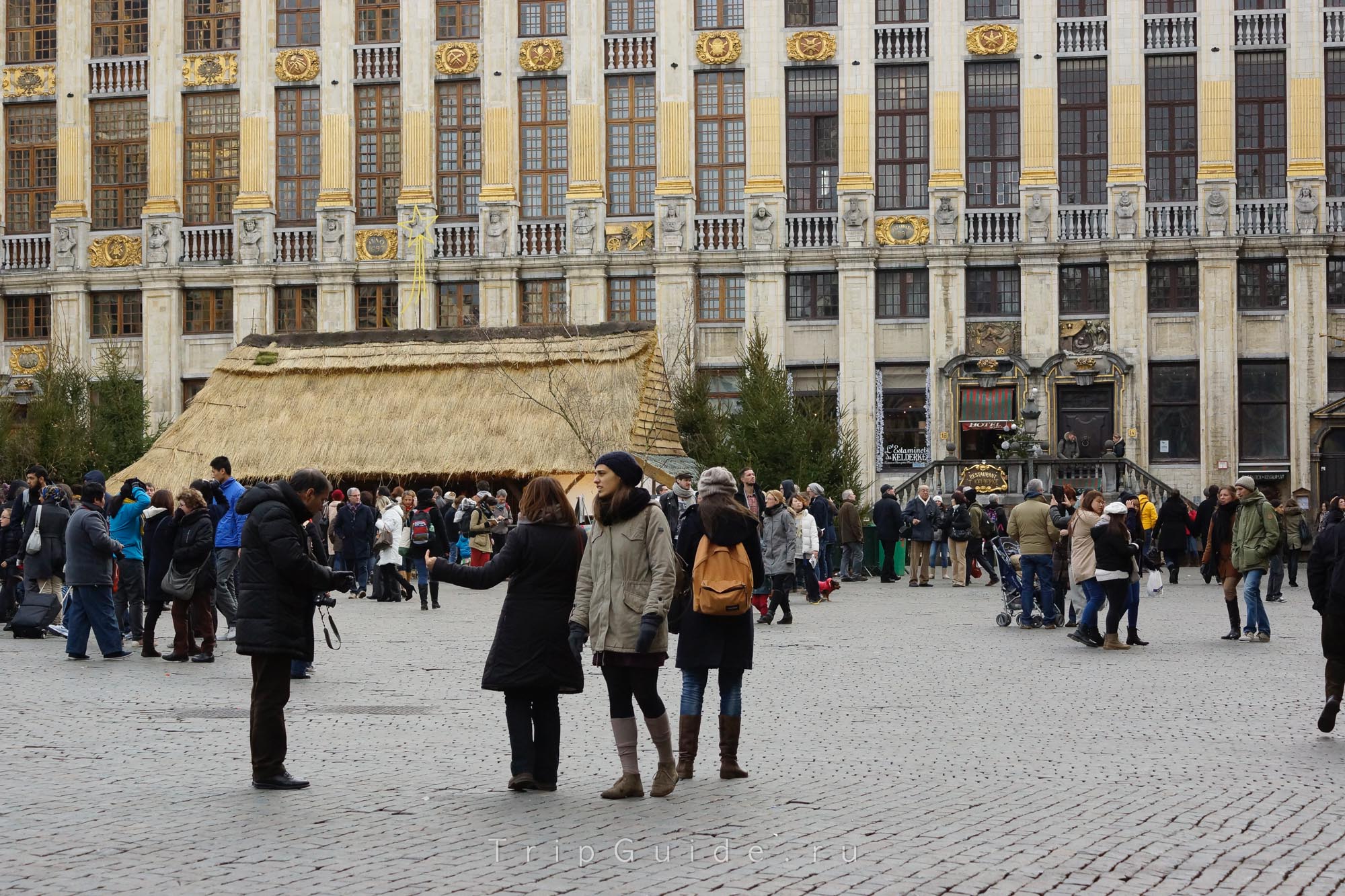 Главная площадь / Grand Place / Grote Markt в Брюсселе