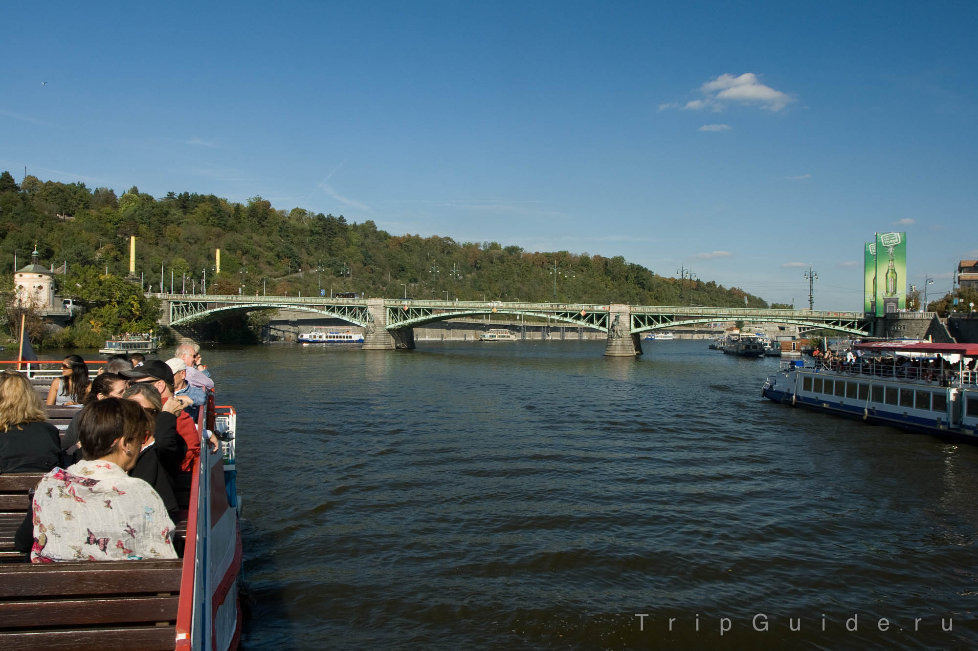 Прогулка на теплоходе по Праге, фото 12