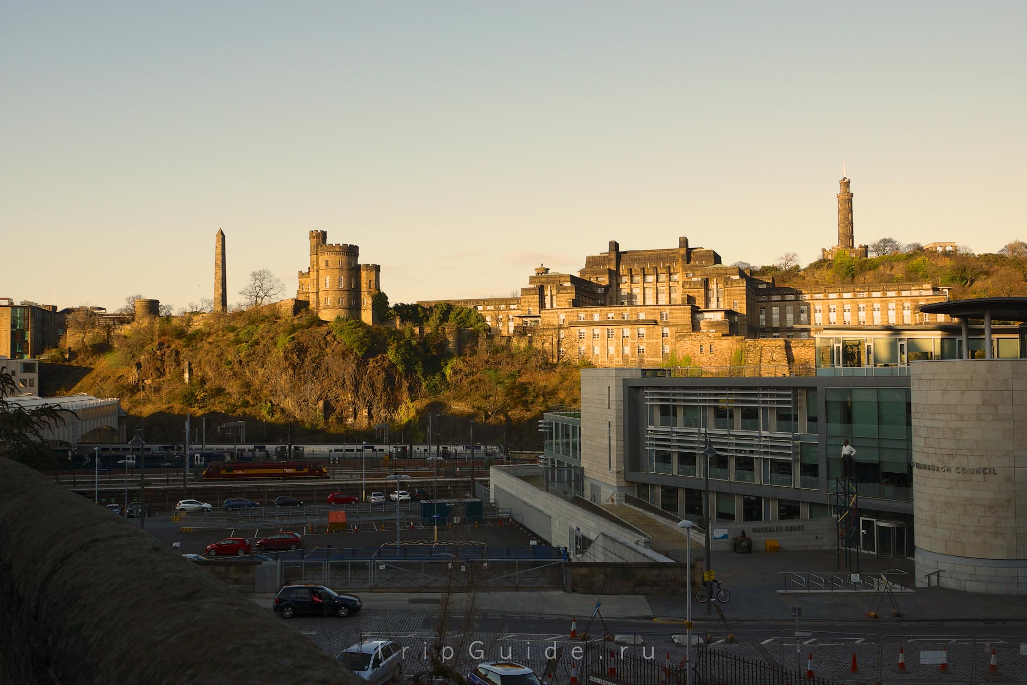 Вид на Калтон Хилл / Calton Hill