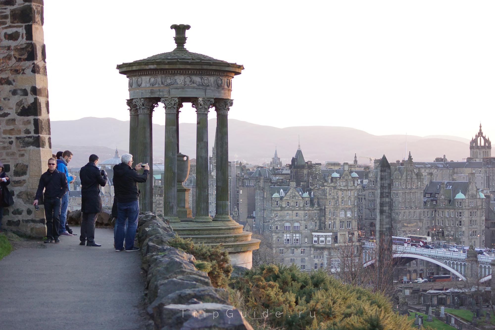 Dugald Stewart Monument / Памятник философу Дугалду Стюарту в Эдинбурге 
