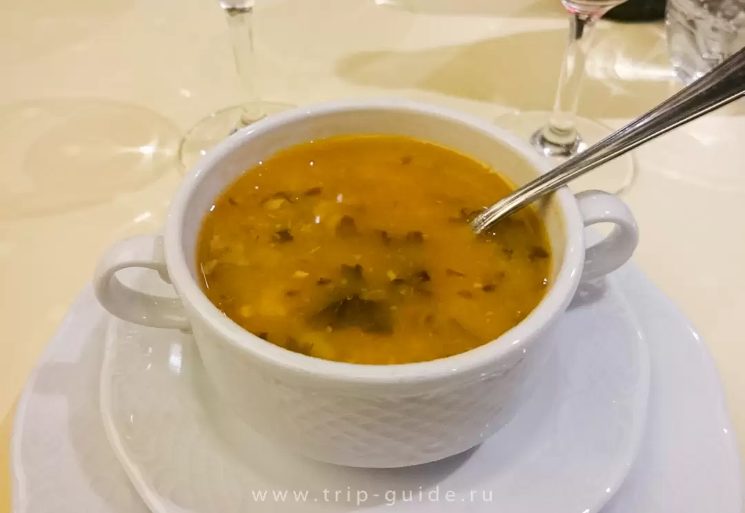 Tuscan soup / Тосканский суп / Golden Lobster 2-й день
