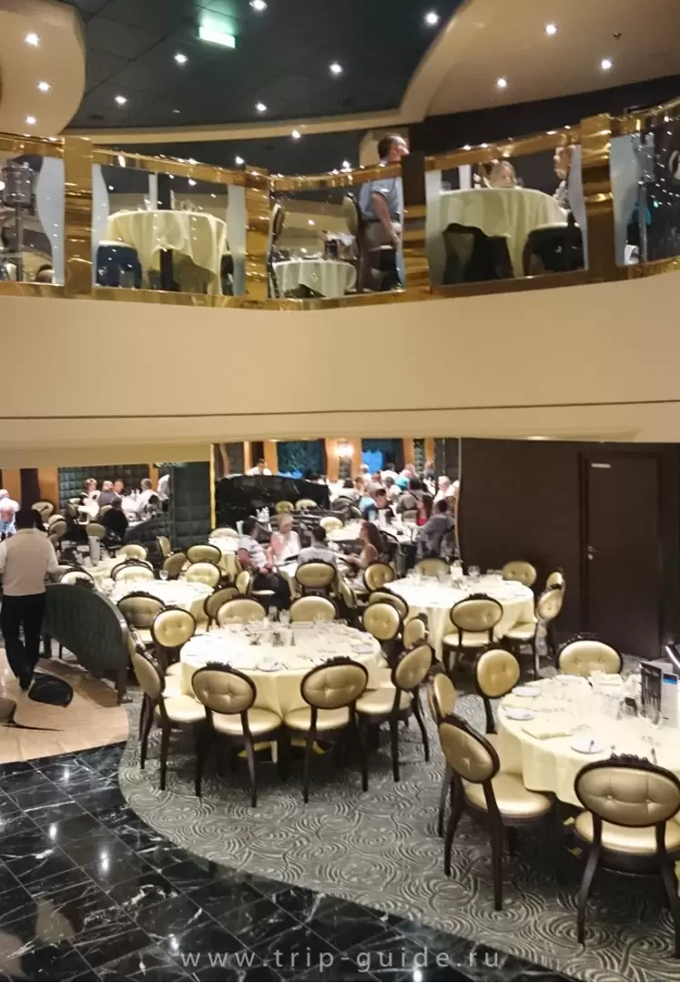 Общий вид ресторана Golden Lobster MSC Preziosa