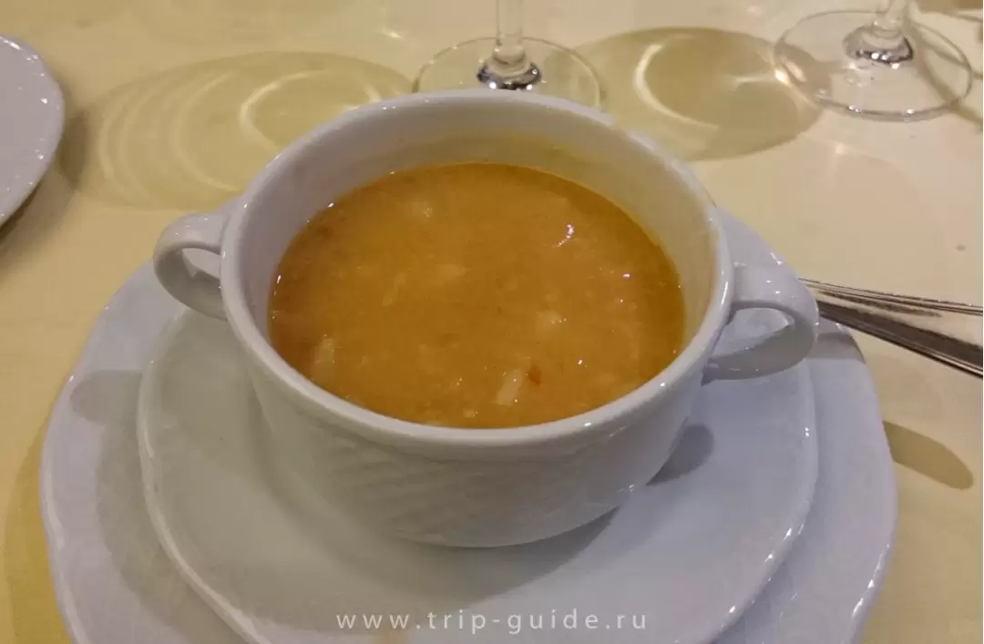 Neapolitan-style soup / Суп в неаполитанском стиле / Golden Lobster 7-й вечер