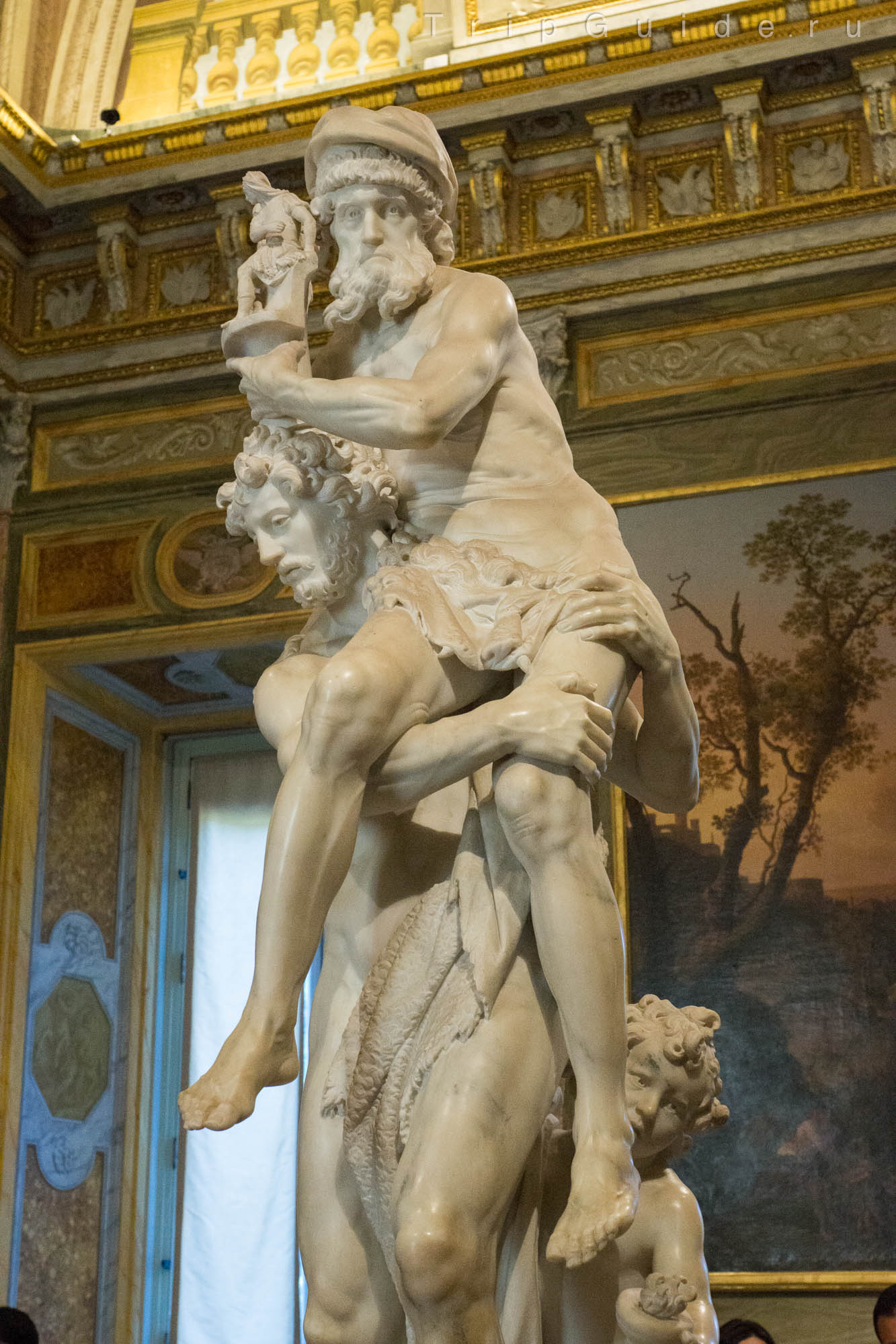 Джан Лоренцо Бернини «Эней и Анхис», 1618-1619