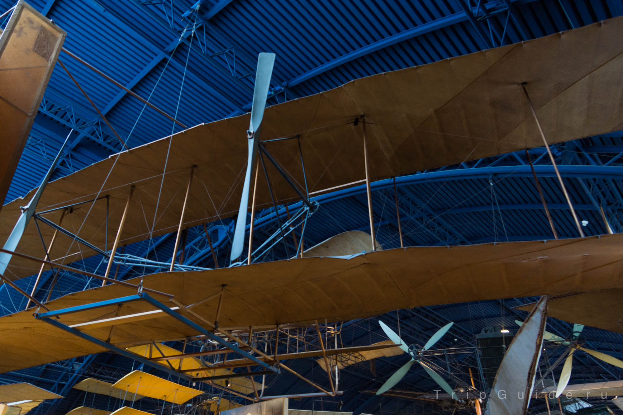 Самолет Братьев Райт (Wright Flyer), реплика в Музее науки в Лондоне