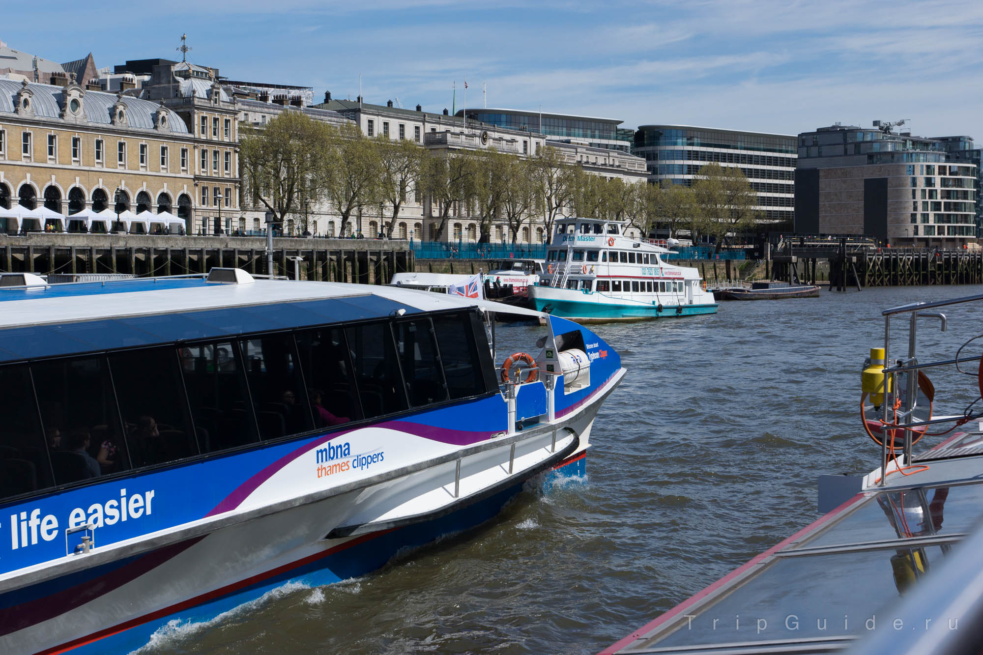 Пассажирский катамаран «Typhoon Clipper» («Клиппер Тайфун») компании «MBNA Thames Clippers»