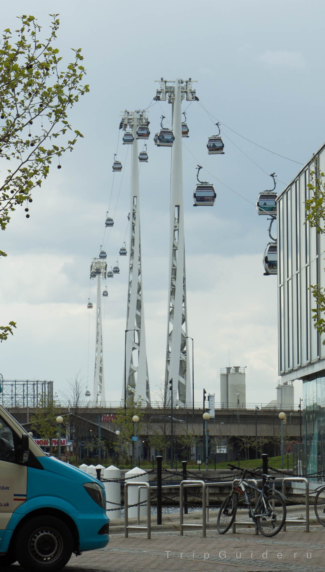 Канатная дорога Эмирэйтс эйрлайн в Лондоне / Emirates Air Line (cable car)
