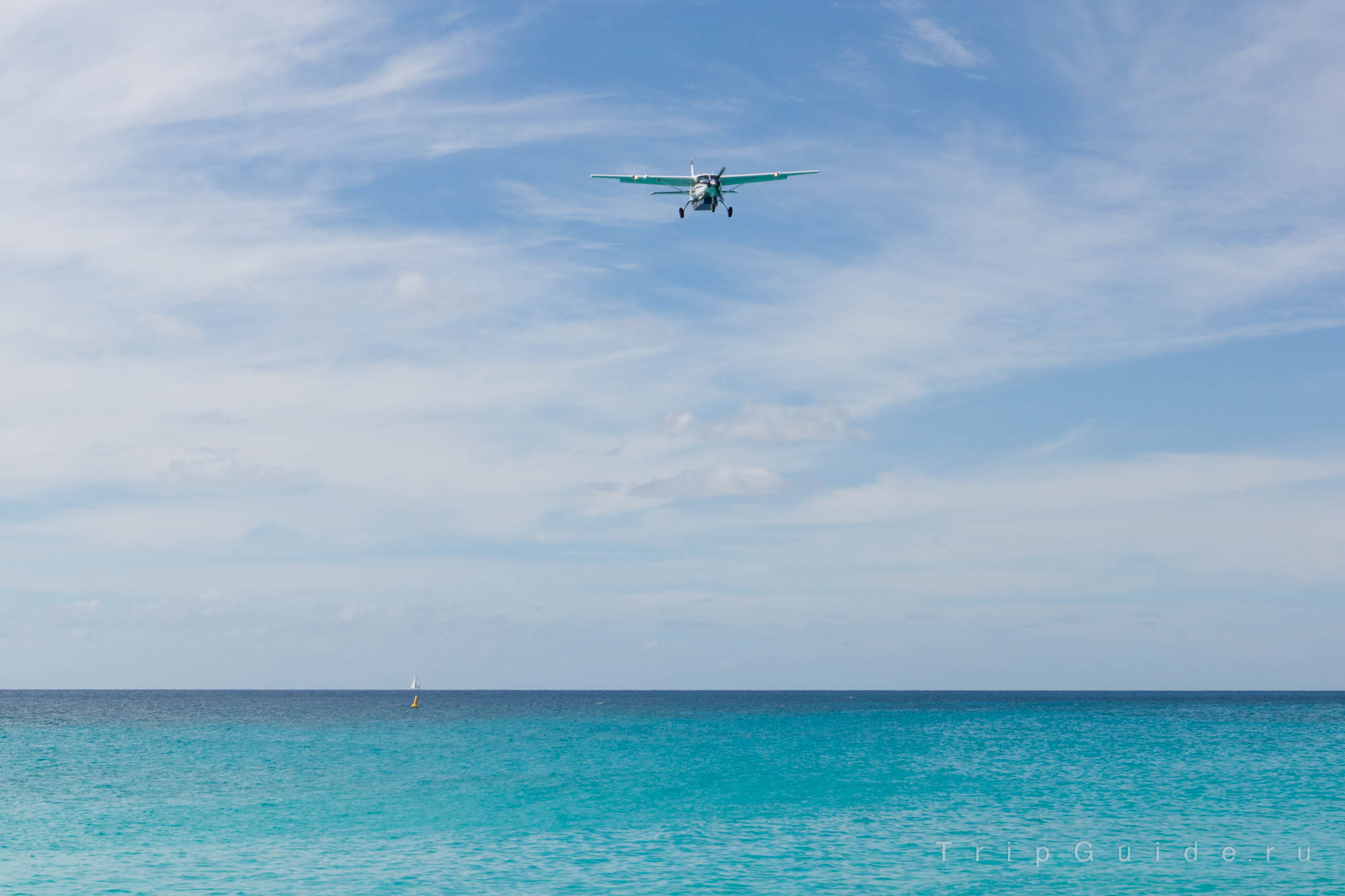 Самолет Cessna 208B Grand Caravan авиакомпании St. Barth Commuter, бортовой номер F-OSBS
