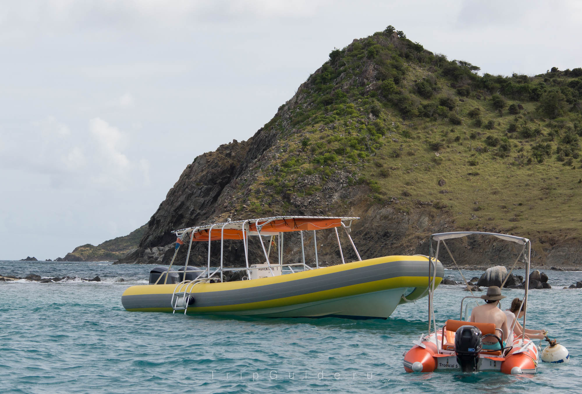 Creole Rock — одно из самых популярных мест для сноркелинга на Сен-Мартене