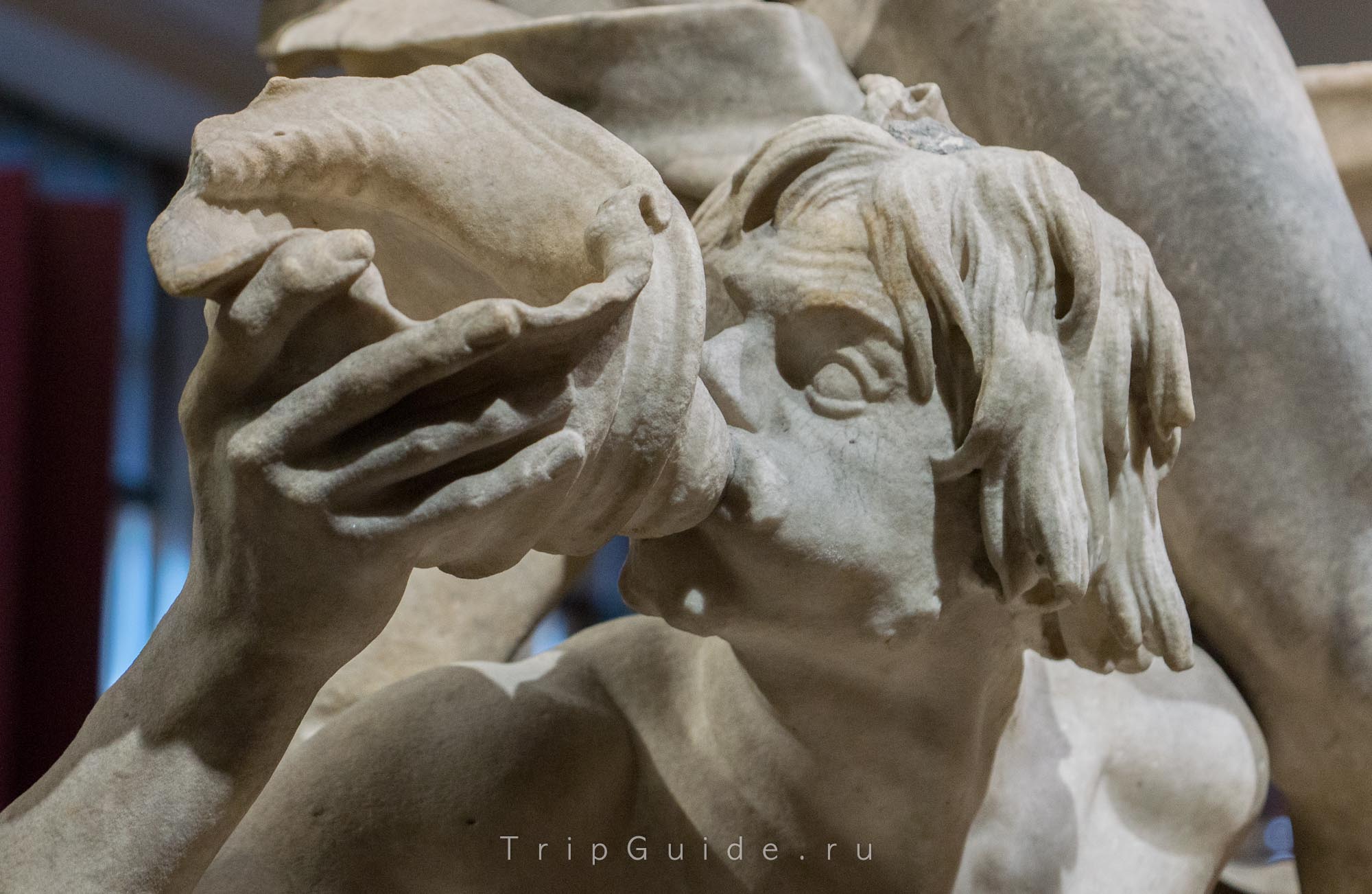 Нептун и Тритон — скульптура была частью фонтана с рыбками в центре сада Кардинала Монтальдо и являлась одной из самых известных достопримечательностей Рима в 17 и 18-ом веках