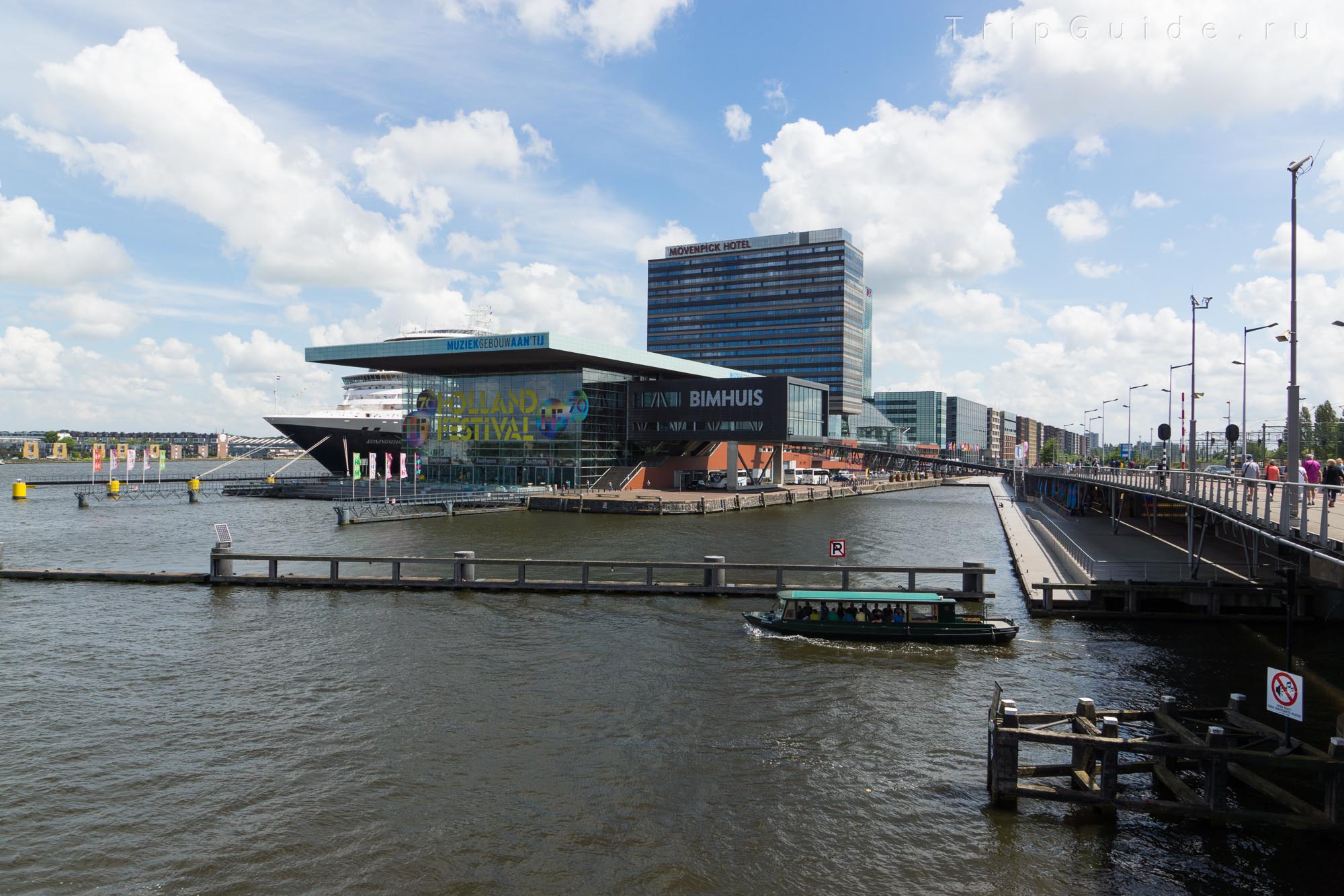 Дом Музыки в Амстердаме (Muziekgebouw IJ)