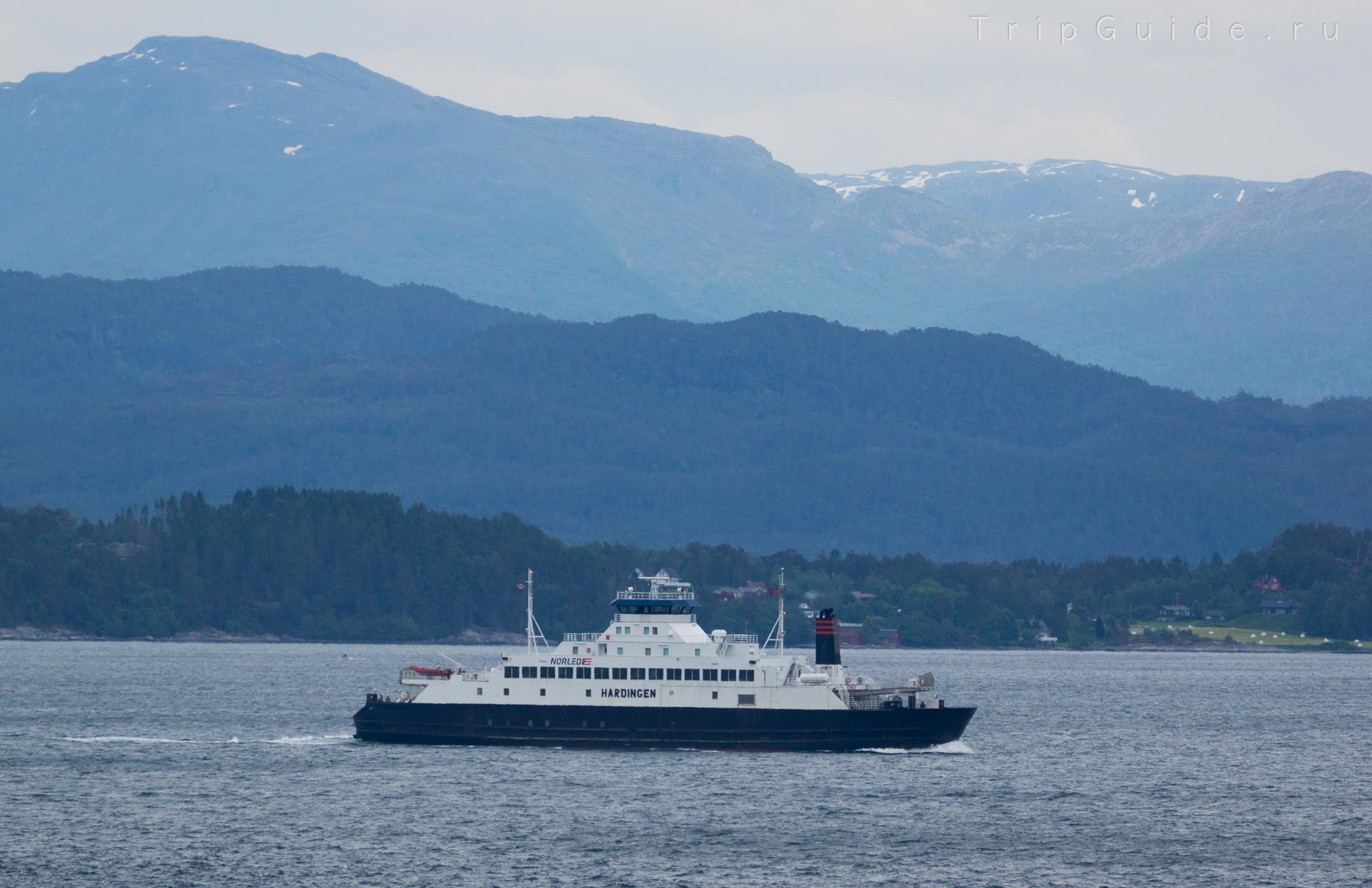 Паром на маршруте Ranavik – Skjersholmane