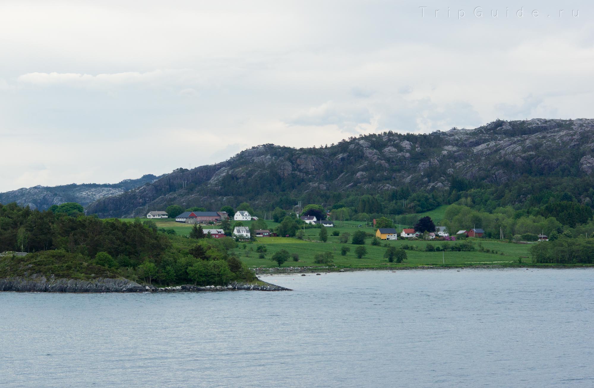 Остров Юглю (Huglo), поселок Норд Юглю (Nord-Huglo)