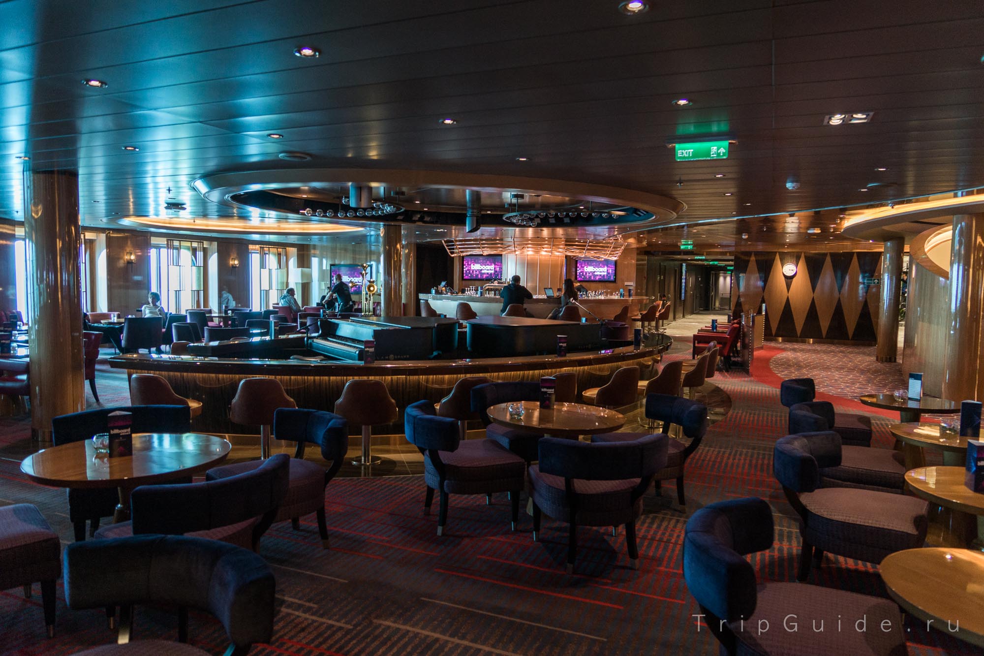 Bar «Billboard onboard» m/s «Koningsdam»