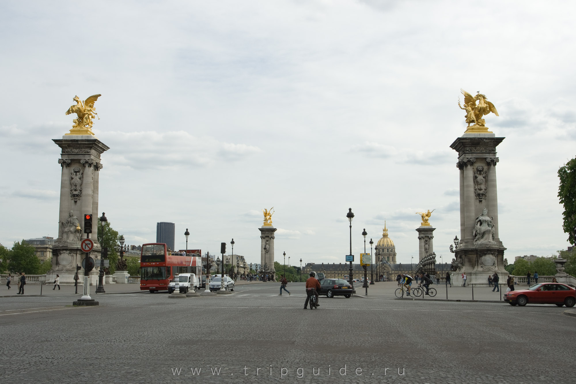 Мост Александра III в Париже
