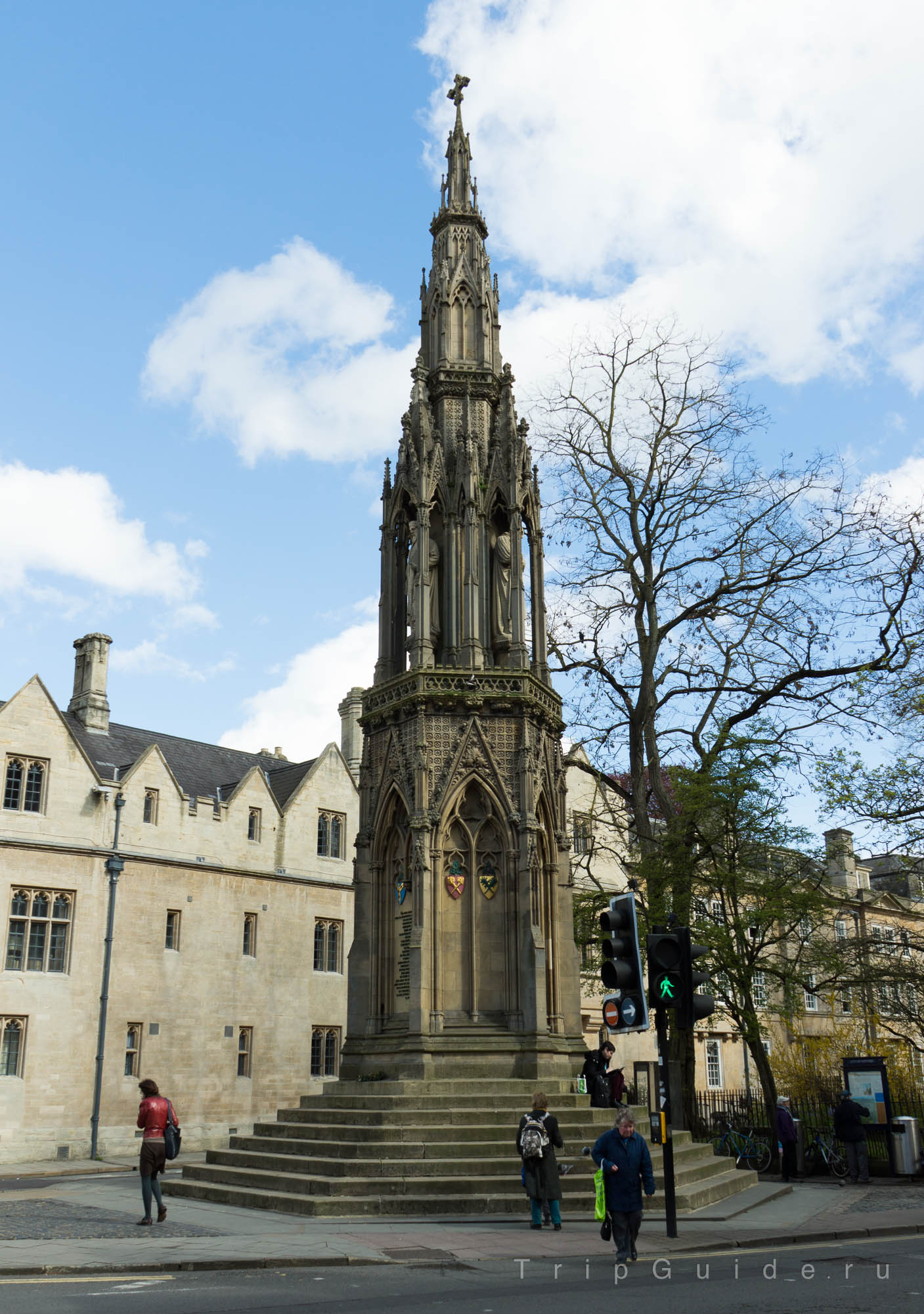 Памятник Святым мученикам в Оксфорде / Martyrs’ Memorial in Oxford