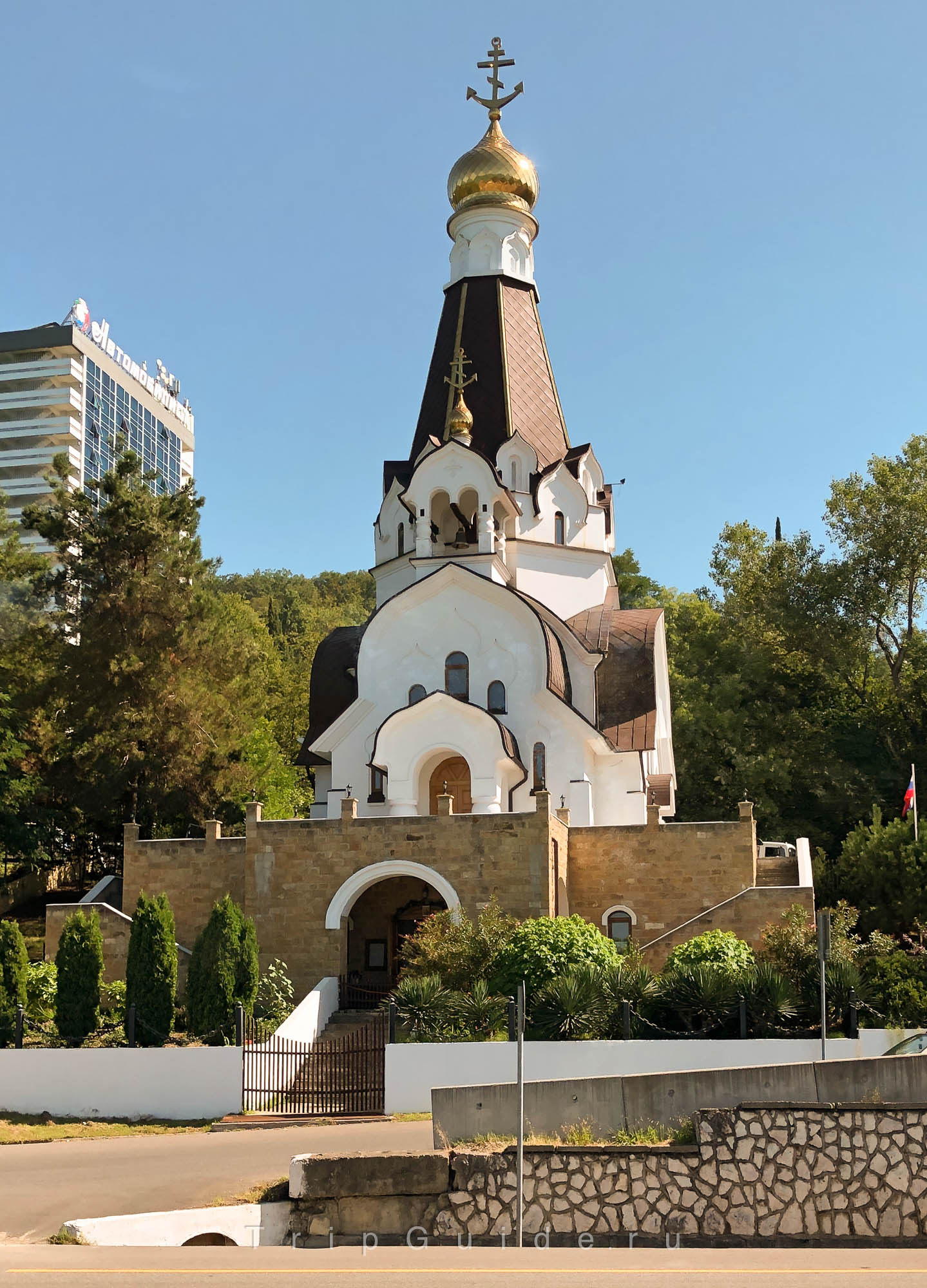 Часовня Фёдора Ушакова в Сочи