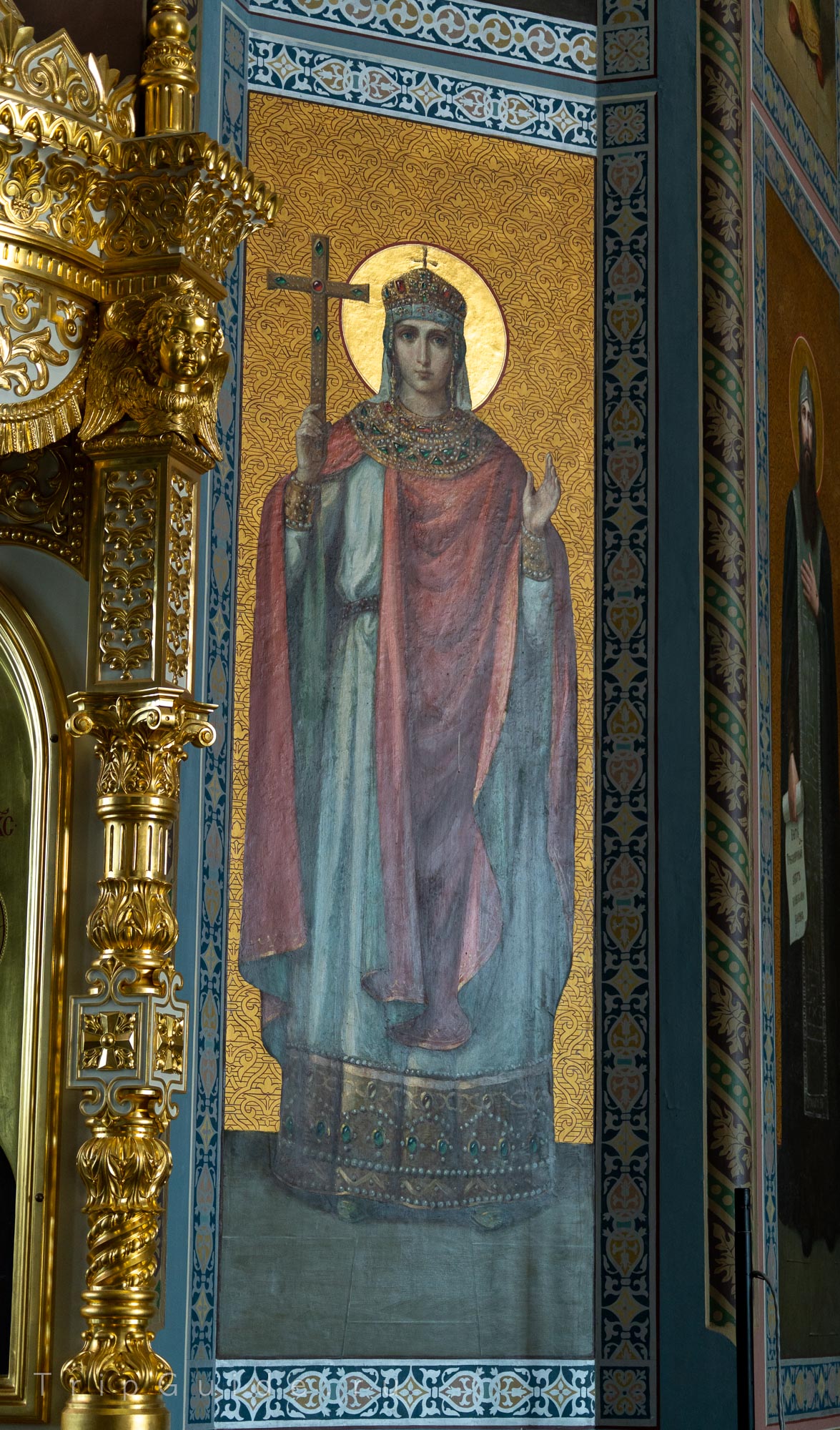 Святая мученица царица Александра в Спасо-Преображенском соборе