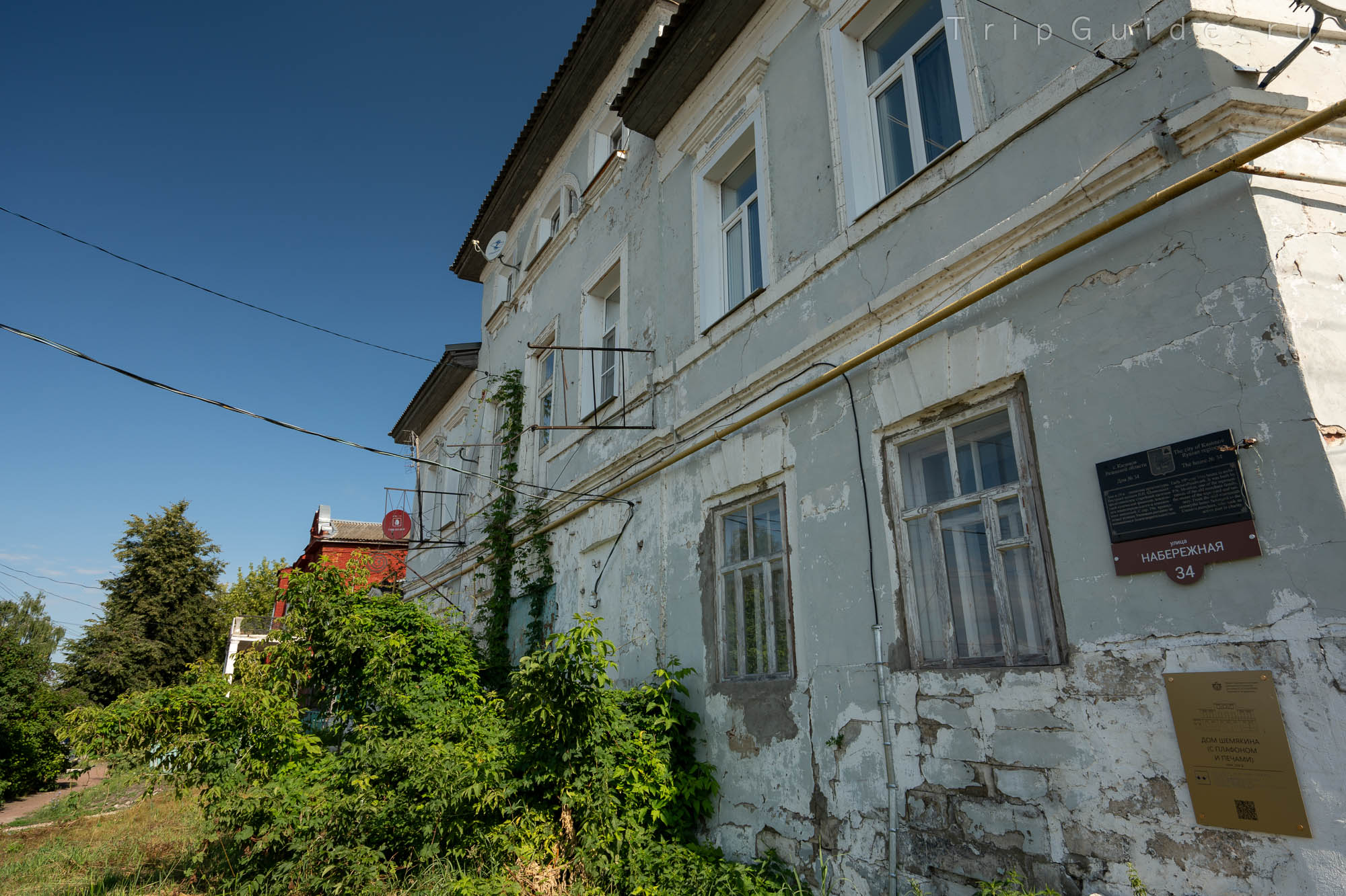 Фасад дома Шишкиных