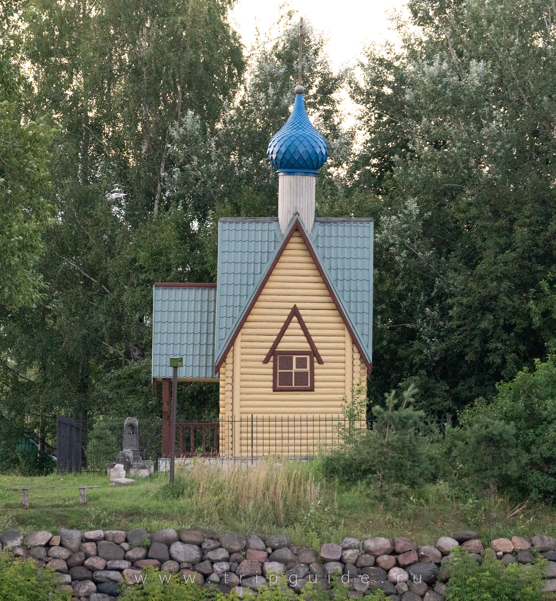 Часовня Василия Великого в городище Усть-Шексна в Рыбинске