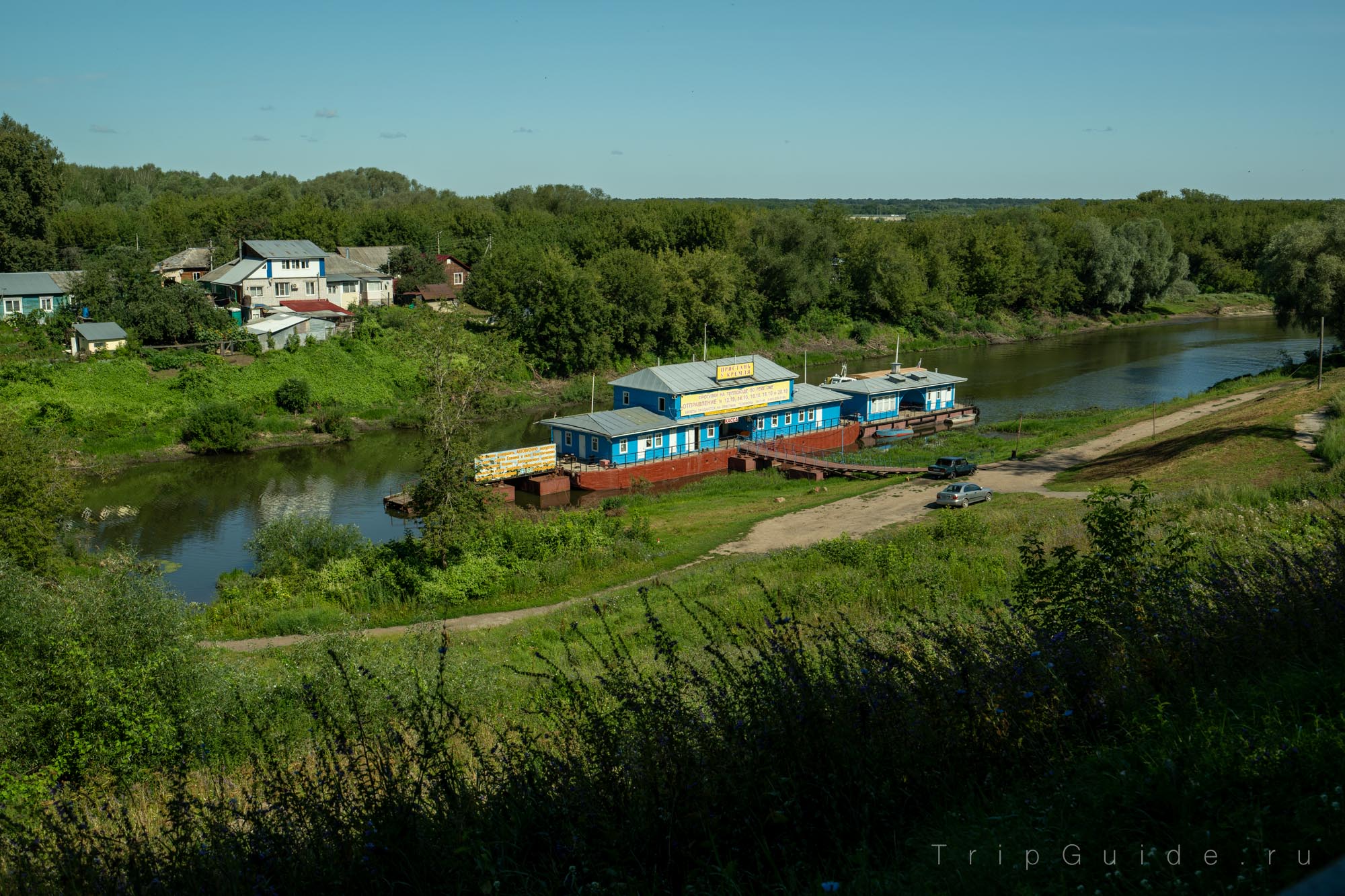 Река Трубеж в Рязани