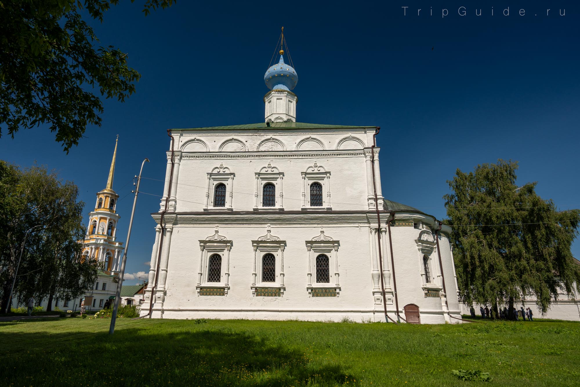 Спасо-Преображенский собор в Рязани на фото