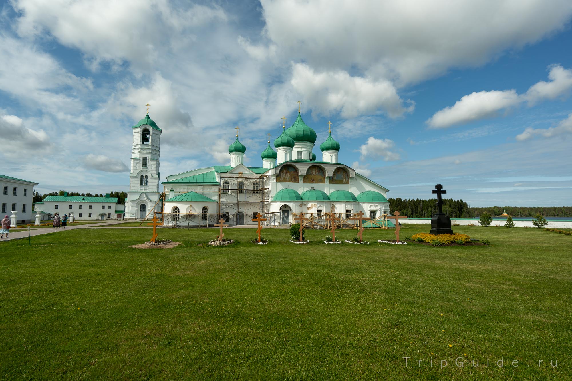 Монастырский погост, Александро-Свирский монастырь